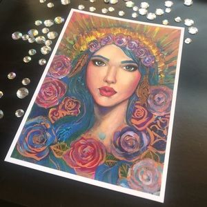 4 Pack of Art Prints ♥️ 5” x 7” Original Art